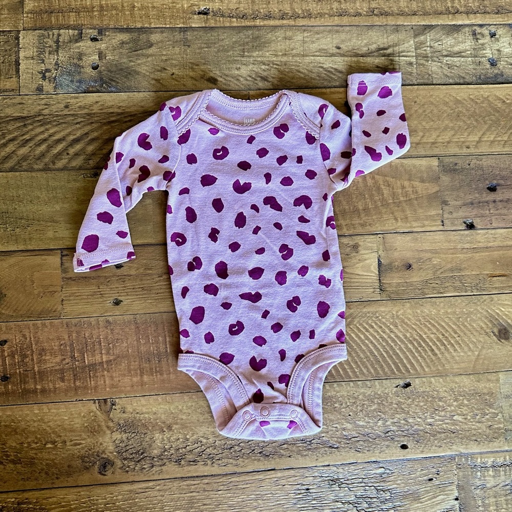 Carter’s Just One You Leopard Print Onesie